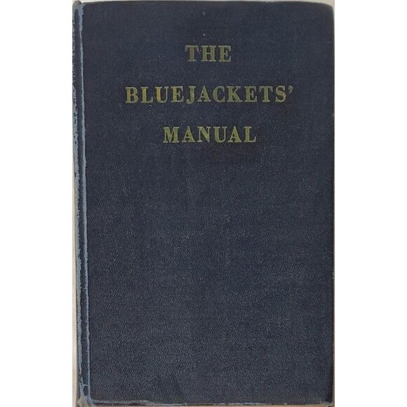 Bluejackets Manual US Naval Institute 14th Ed 1950 Illustrated HC Navy Clemens - Picture 1 of 16